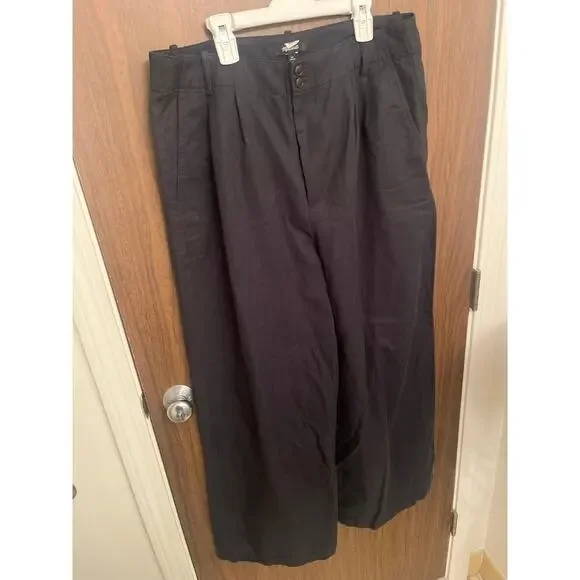 Madewell ‘The Harlow’ Wide-Leg Pant, Size 12 - Picture 5 of 8